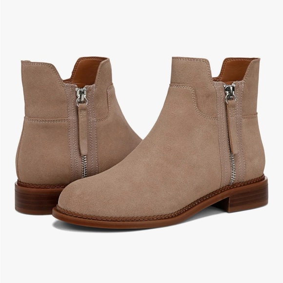 Franco Sarto Shoes - Franco Sarto Halford Booties size 6 Oak Suede